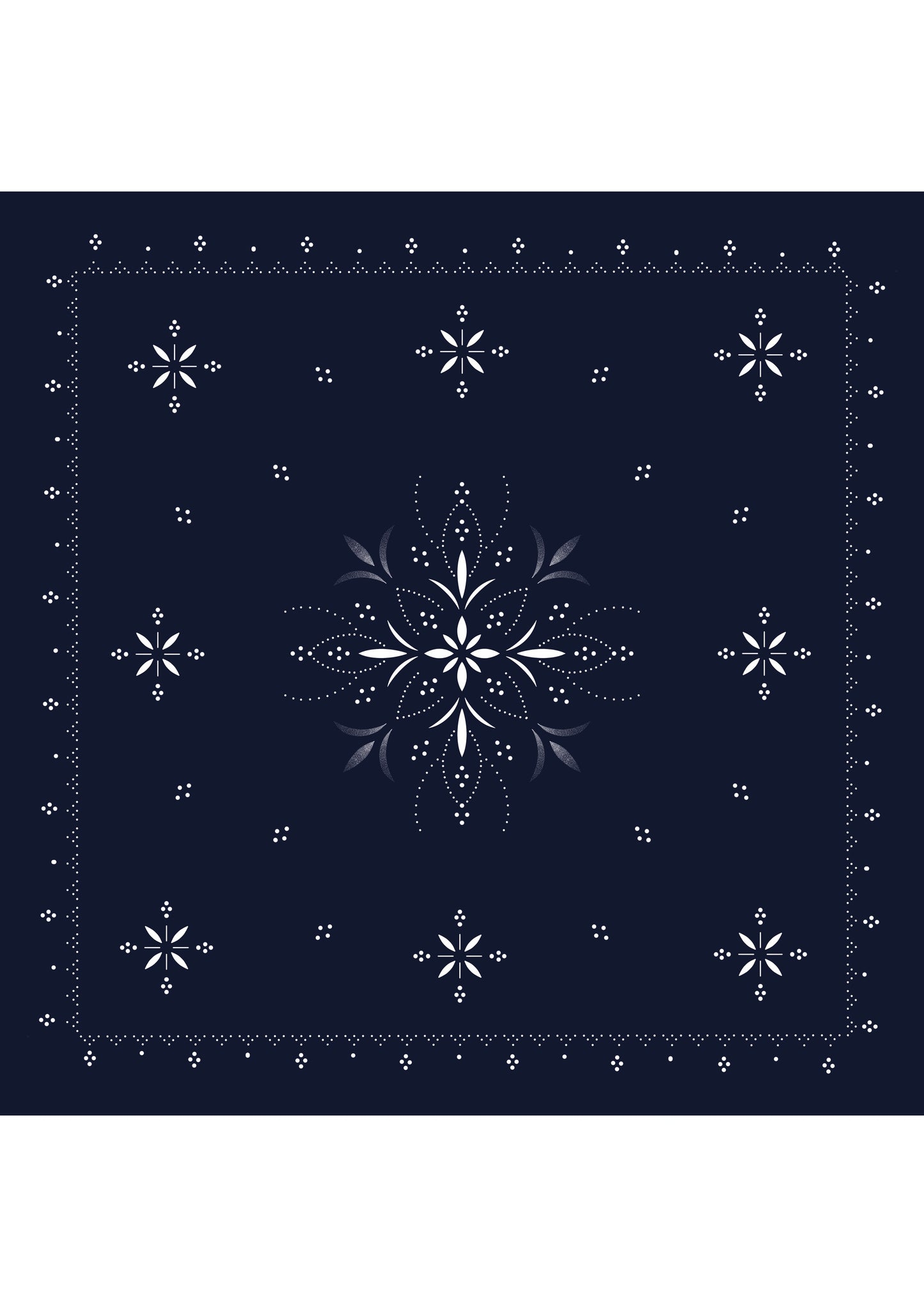 Indigo Forever Silk Scarf