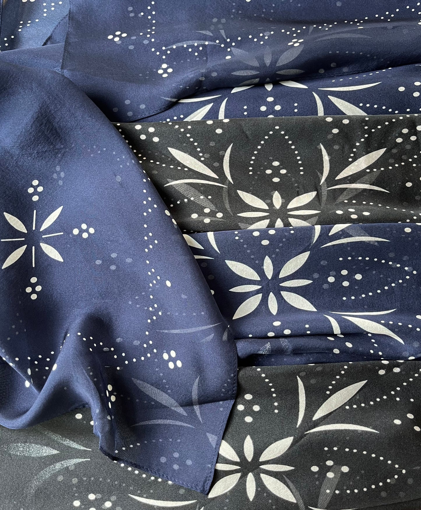 Indigo Forever Silk Scarf