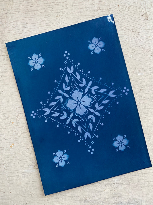‘Idony’ cyanotype print
